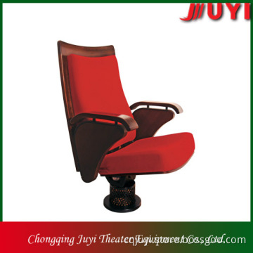 folding auditorium seating JY-901 factory price cheapest CE VIP wood armrest metal frame